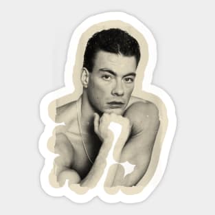 Jean Claude Van Damme Sticker